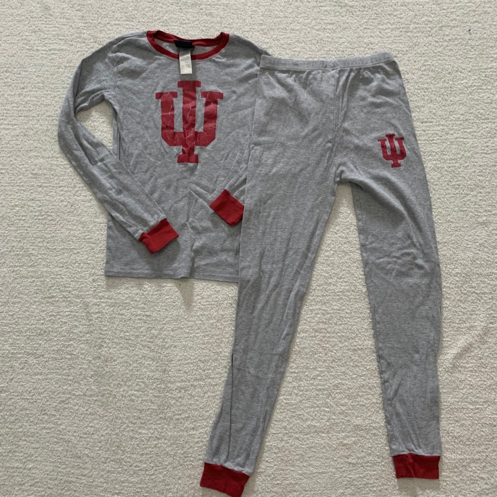 Team Athletics Indiana Hoosiers Pajama Set Loungewear Kids‎ XL